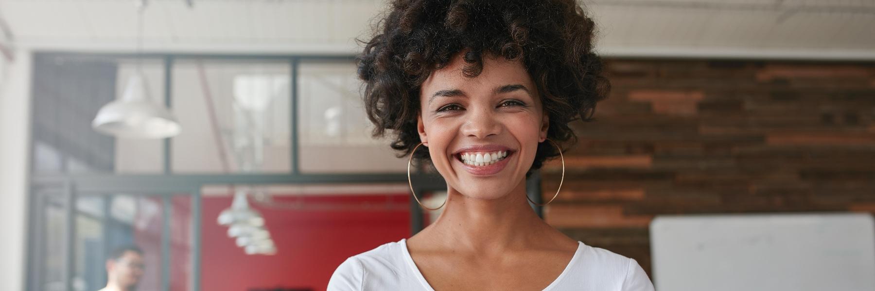 woman at the dentist in vienna va