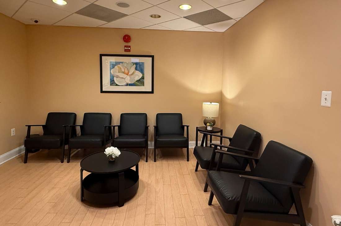 dental office waiting area